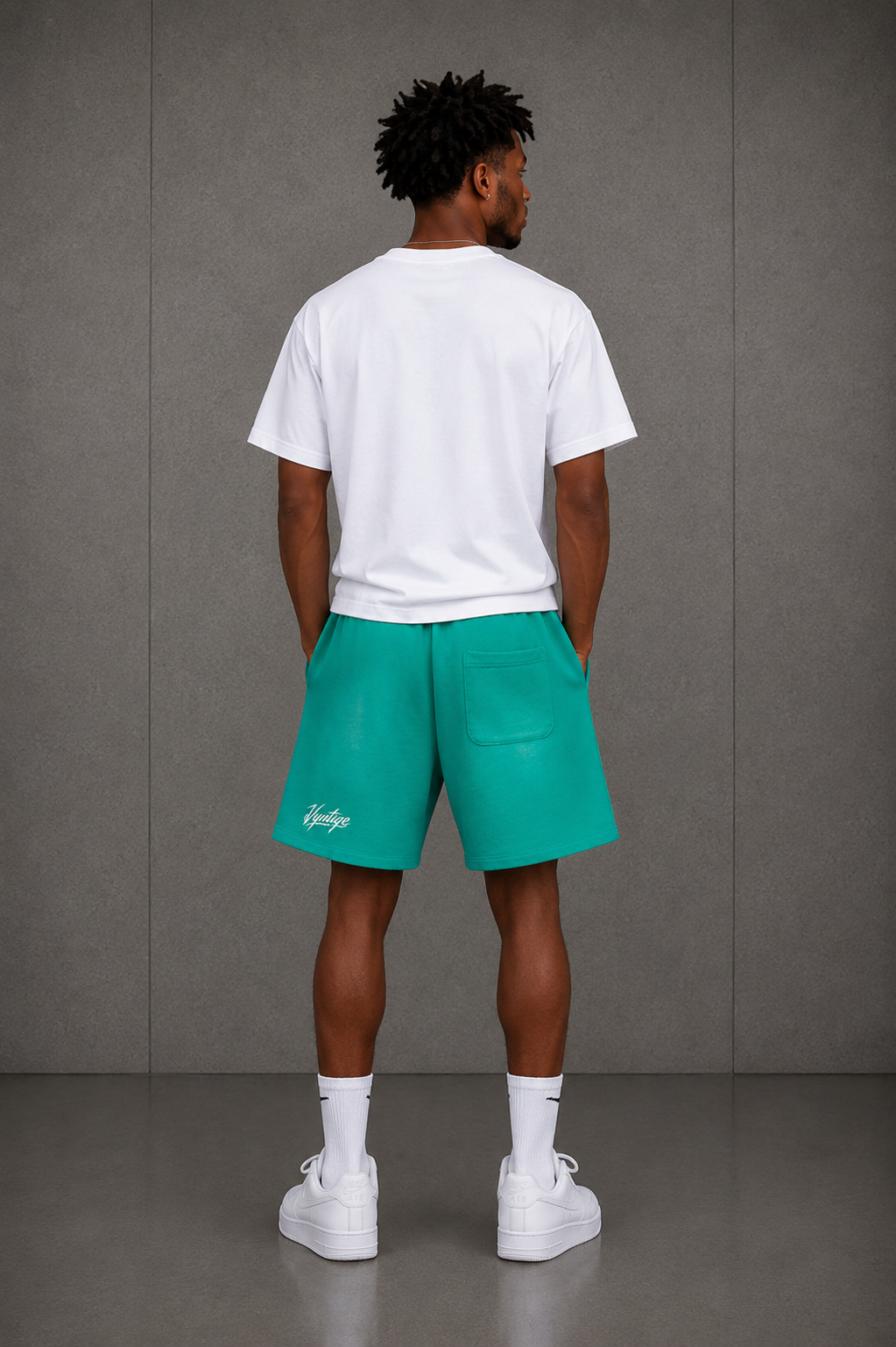 Vyntige Crew - Sun Fade Raw Edge Shorts