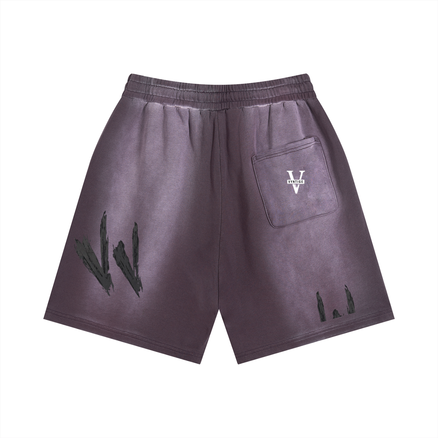 Sun Fade Distressed Shorts