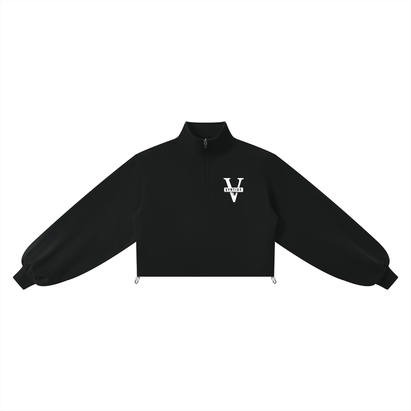 Women’s Mock-Neck Quarter-Zip Sweatshirt