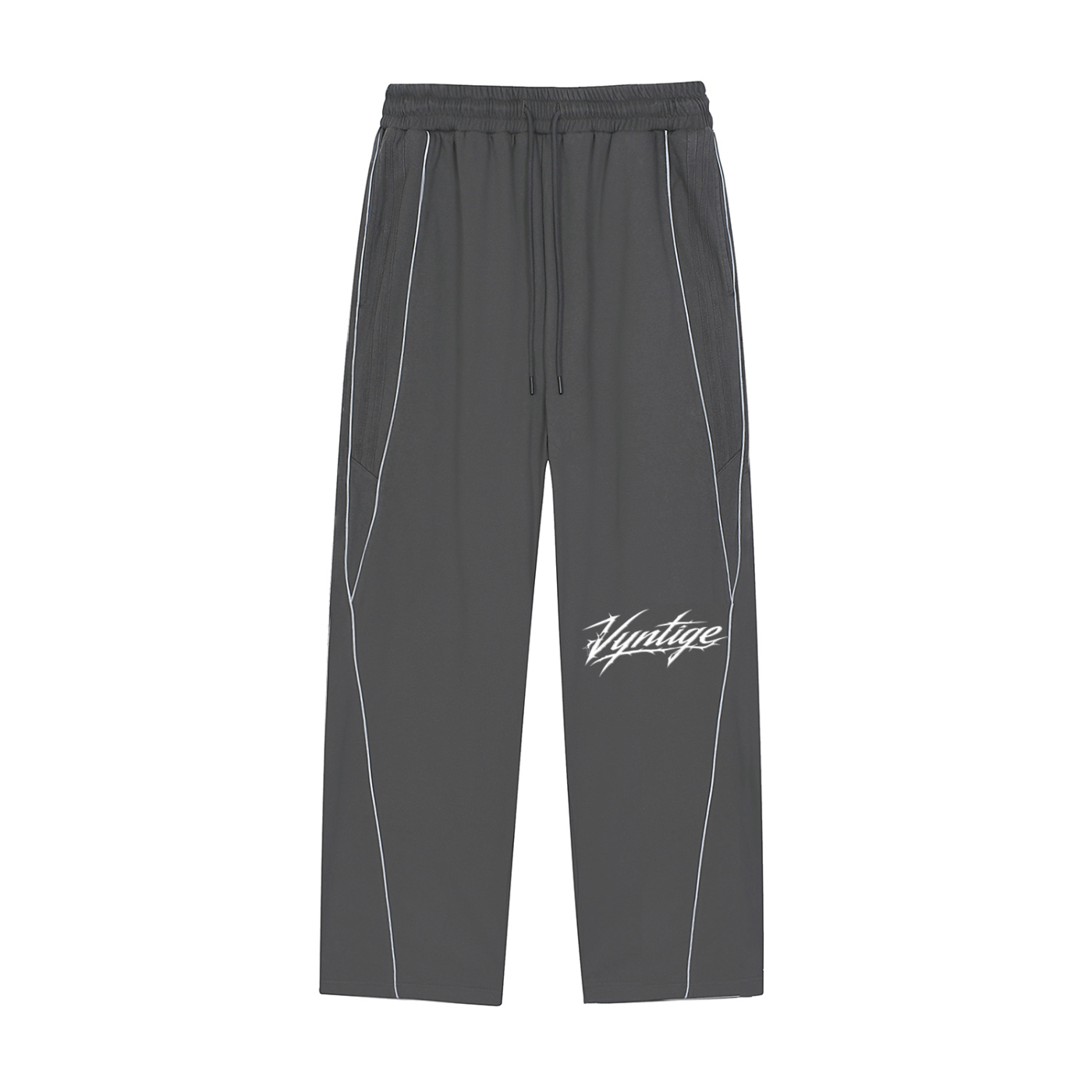 Reflection Striped Straight-Leg Sweatpants