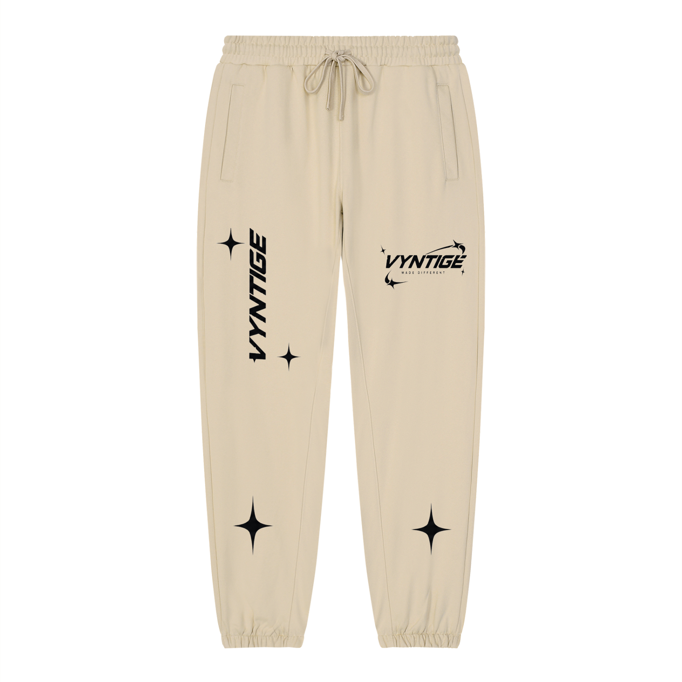 Unisex Loose Fit Tapered Joggers